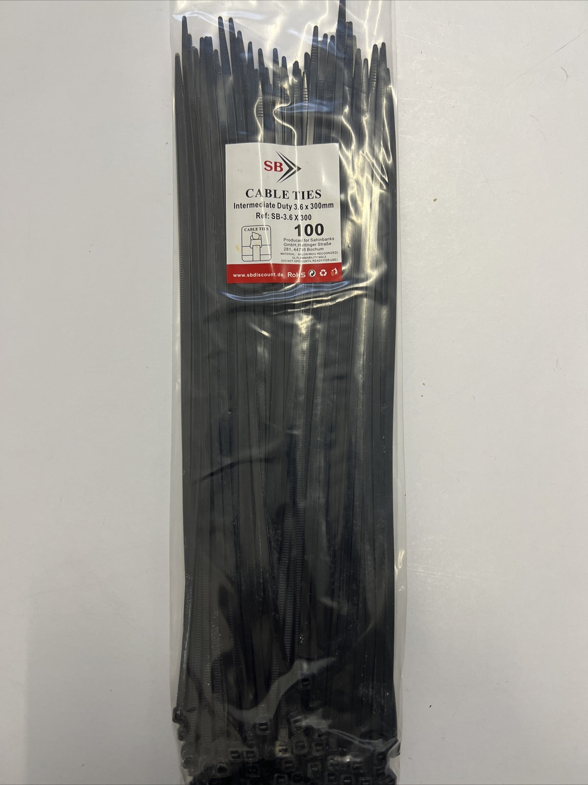700tlg KABELBINDER Sortiment Set Industriequalität schwarz 2,5/4,8x10/15/20