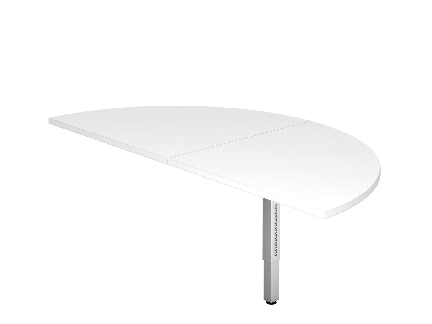 Anbautisch 2xViertelkreis RA160, 160 x 80 cm