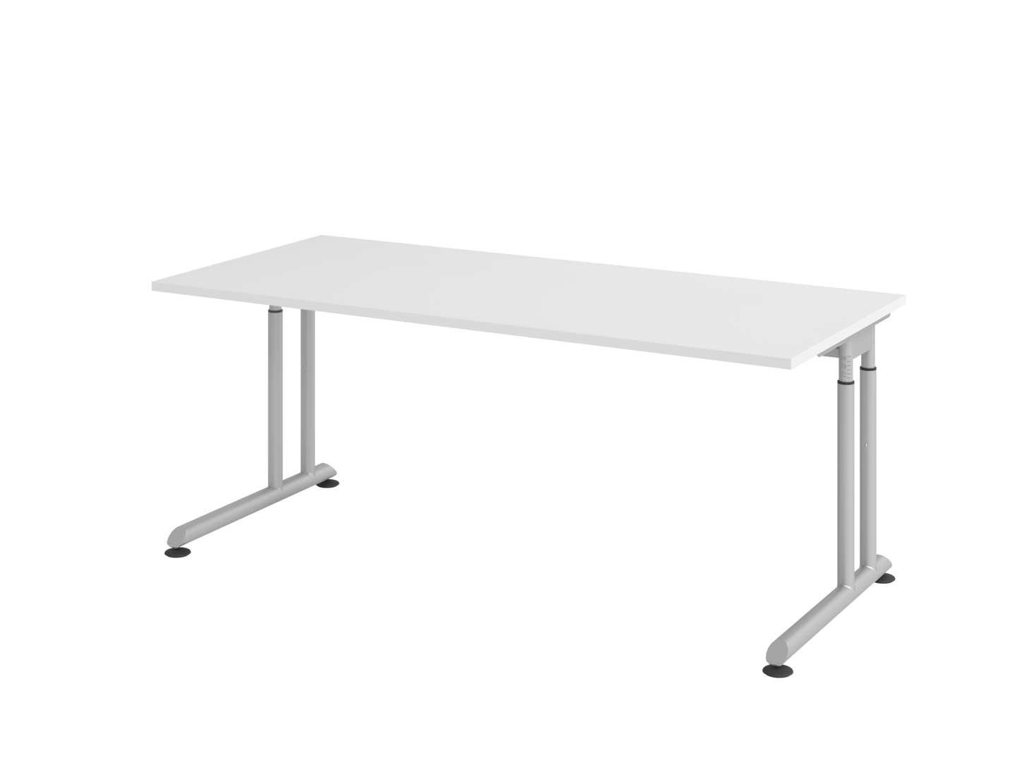Schreibtisch ZS19 C-Fuß 180x80cm