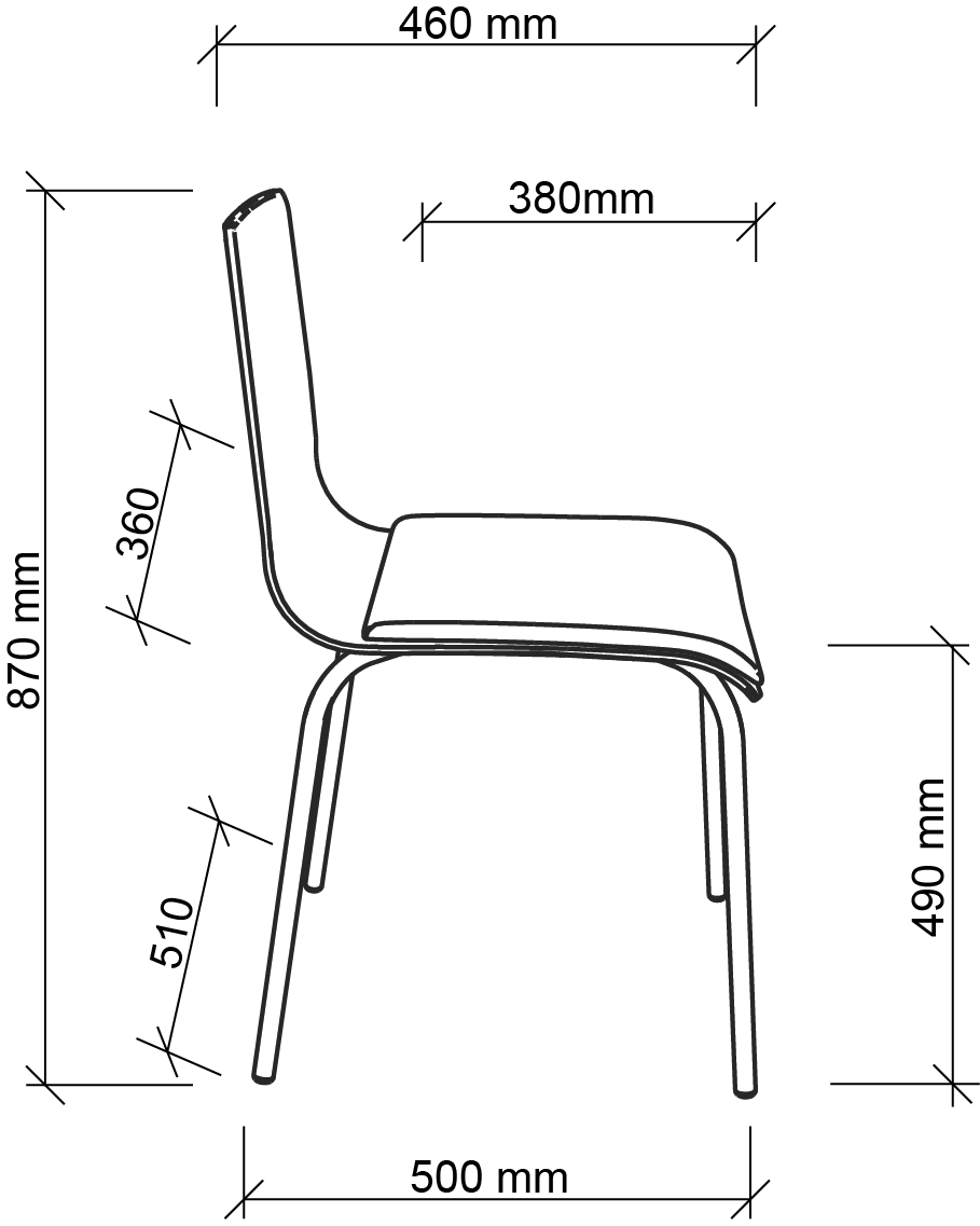 Bürostuhl Serie VSBH2