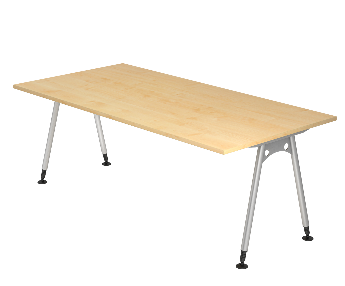 Schreibtisch AS2E, 200 x 100 cm