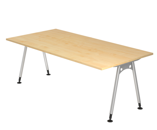 Schreibtisch AS2E, 200 x 100 cm