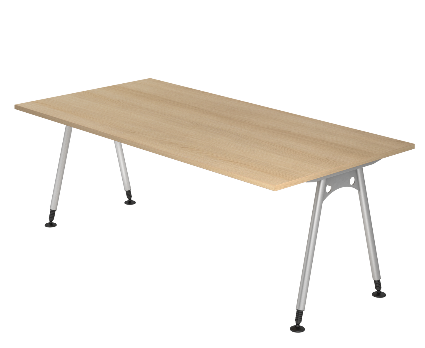 Schreibtisch AS2E, 200 x 100 cm