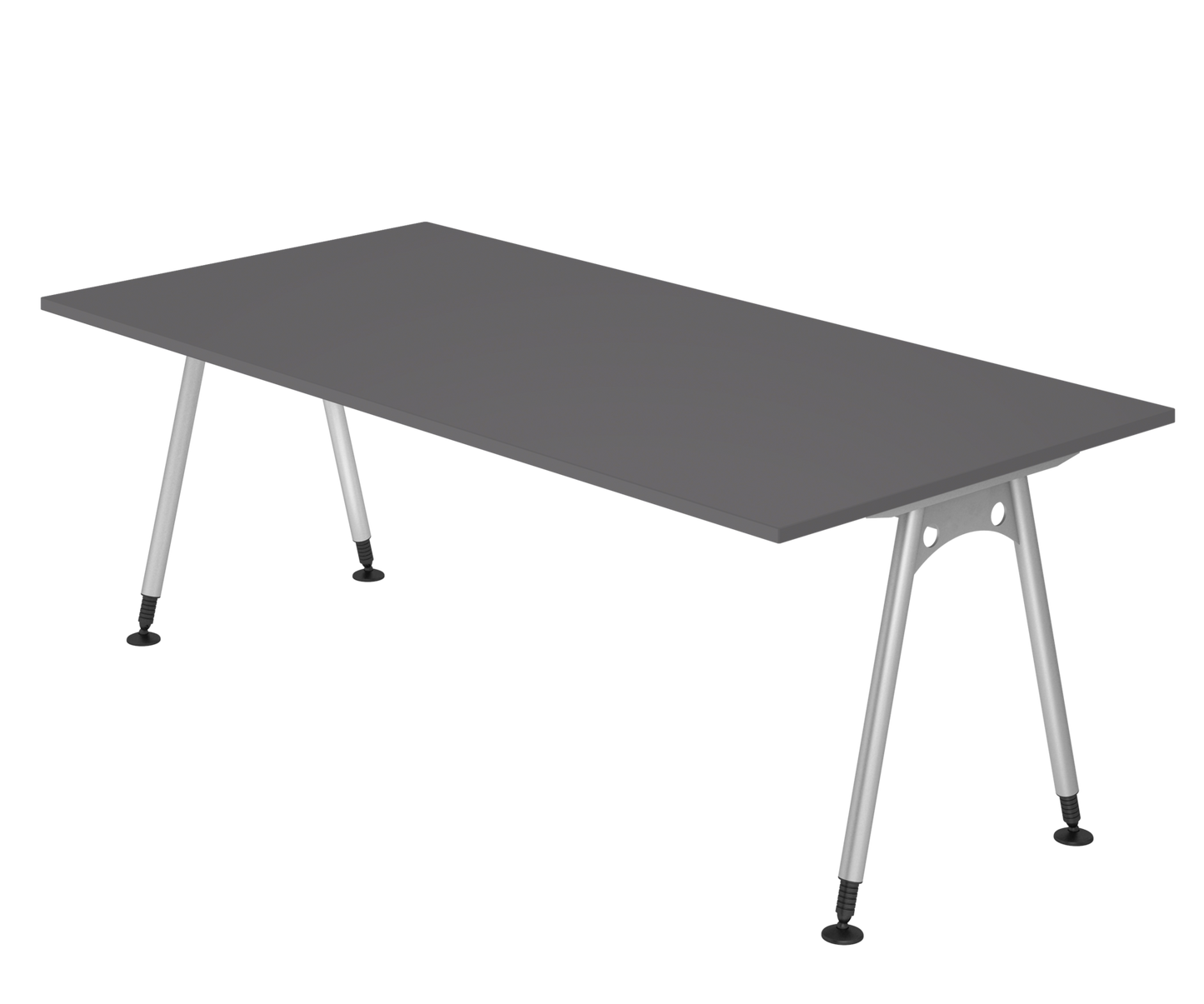 Schreibtisch AS2E, 200 x 100 cm