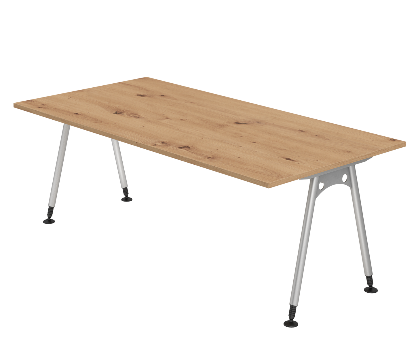 Schreibtisch AS2E, 200 x 100 cm