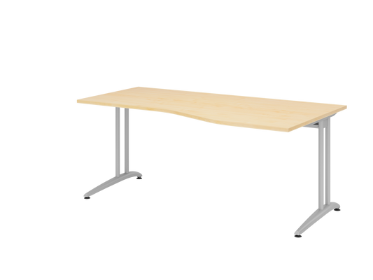 Schreibtisch BS18, 180 x 100/80cm