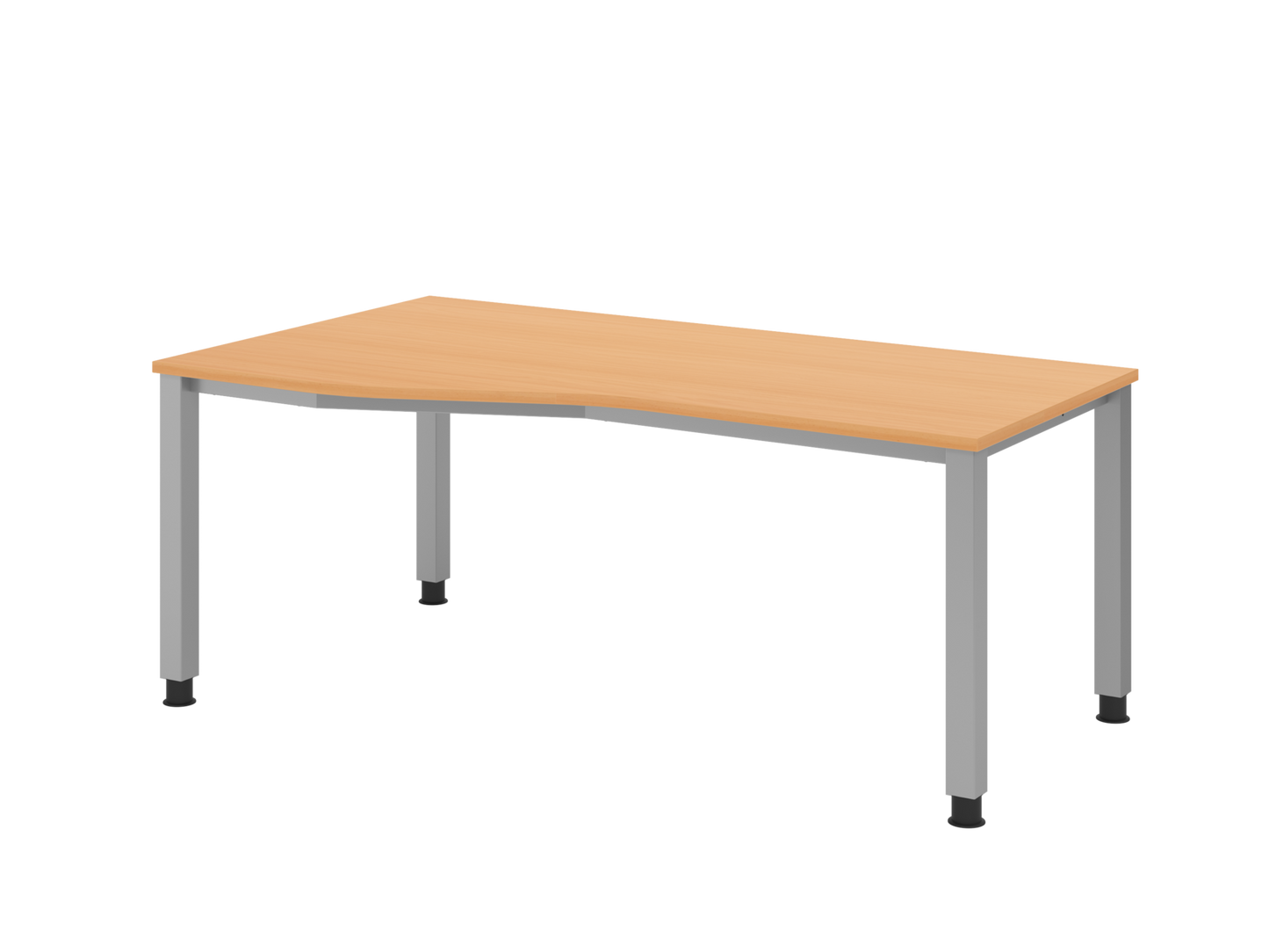 Schreibtisch QS18, 180 x 100/80cm