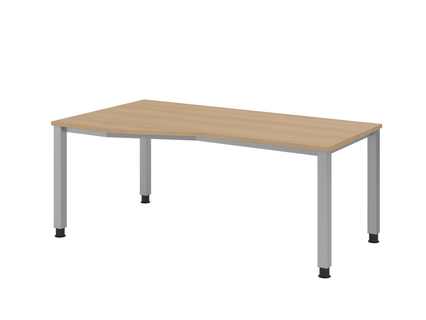 Schreibtisch QS18, 180 x 100/80cm