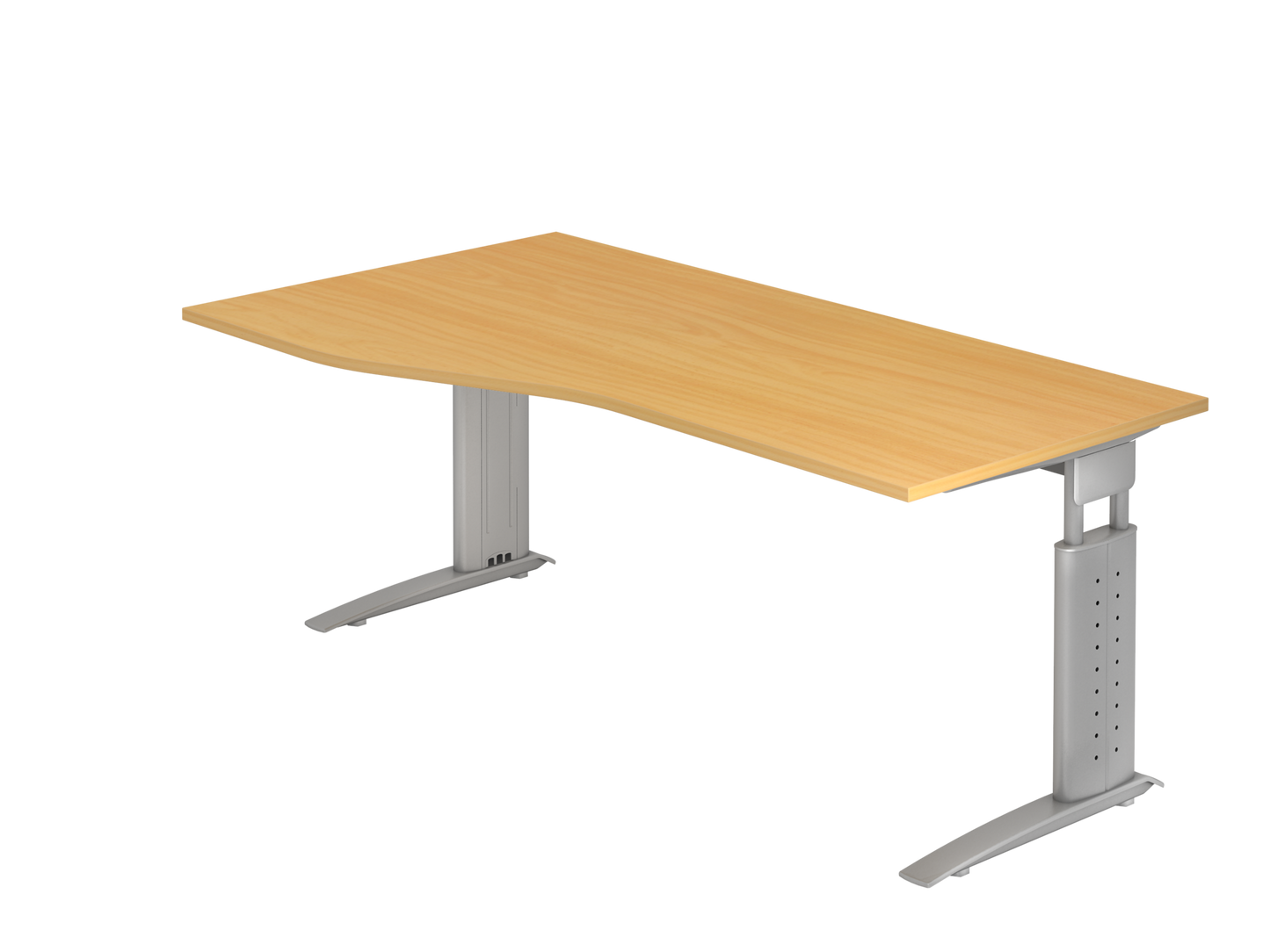 Schreibtisch US18, 180 x 100/80cm
