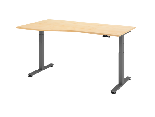 Schreibtisch XDSM18, 180 x 100/80cm