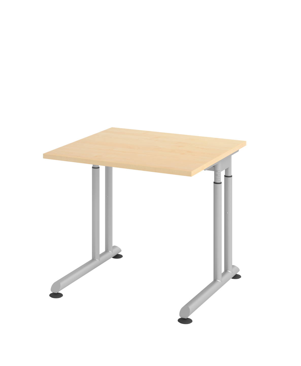 Schreibtisch ZS08 C-Fuß 80x80cm