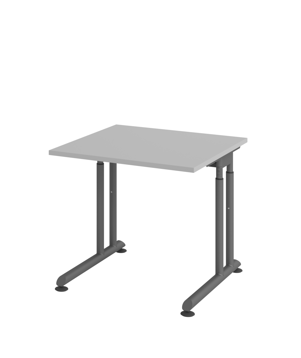 Schreibtisch ZS08 C-Fuß 80x80cm