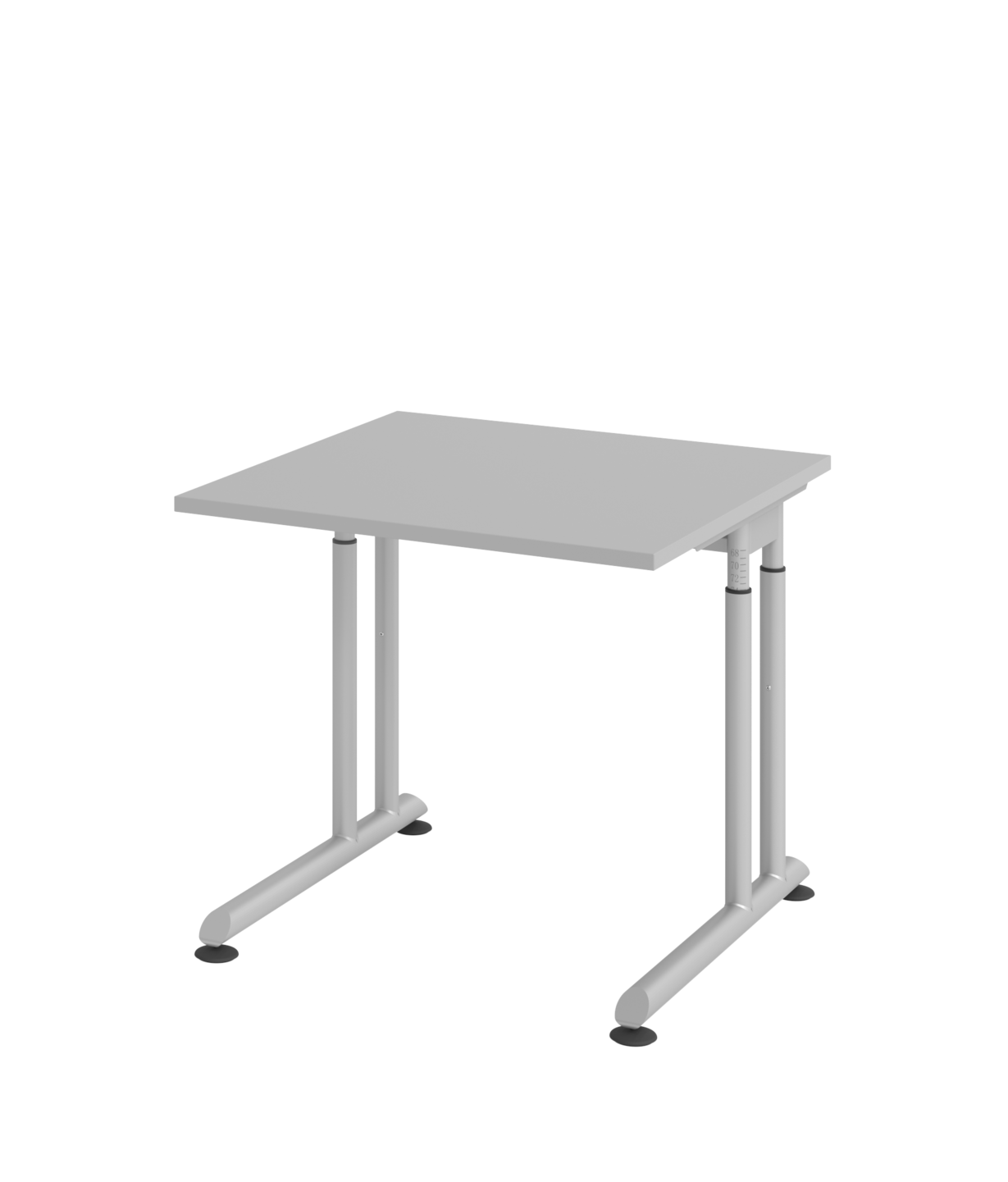 Schreibtisch ZS08 C-Fuß 80x80cm