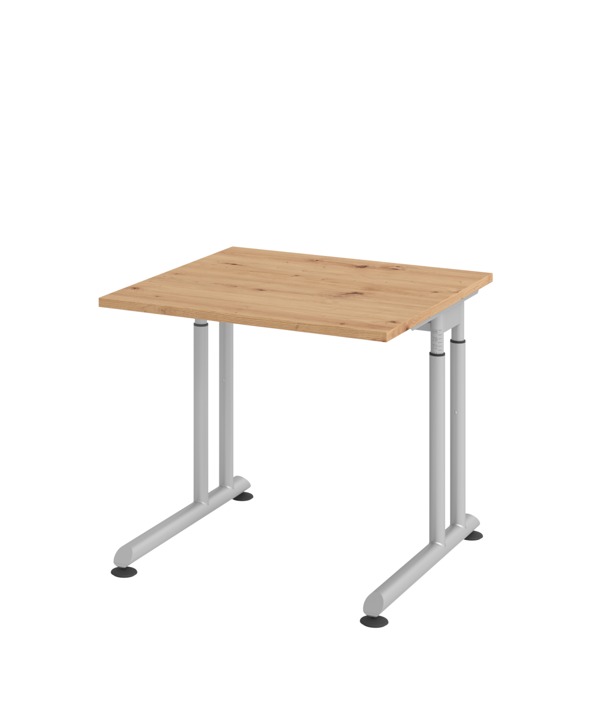 Schreibtisch ZS08 C-Fuß 80x80cm