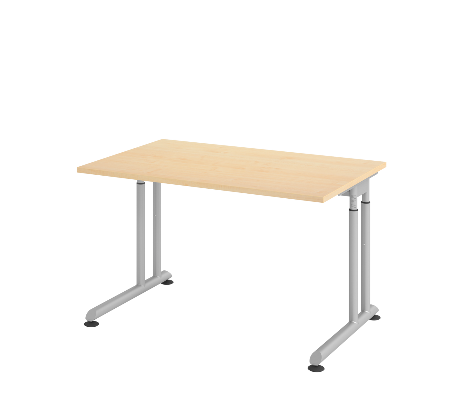 Schreibtisch ZS12 C-Fuß 120x80cm