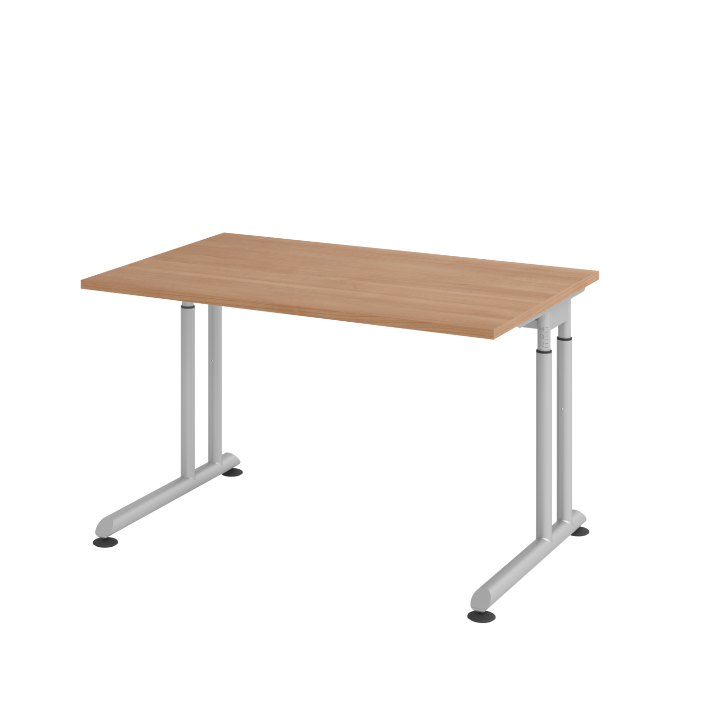 Schreibtisch ZS12 C-Fuß 120x80cm