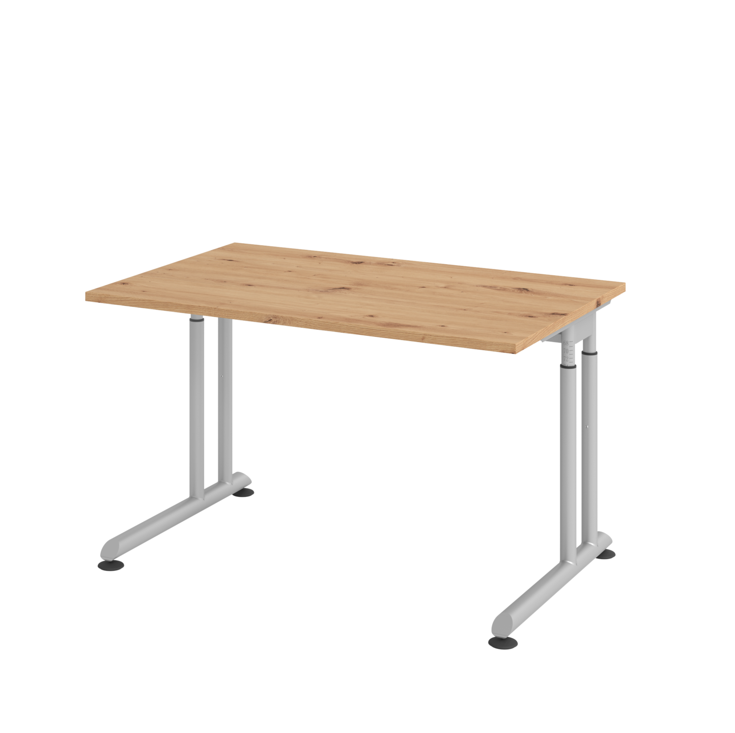 Schreibtisch ZS12 C-Fuß 120x80cm