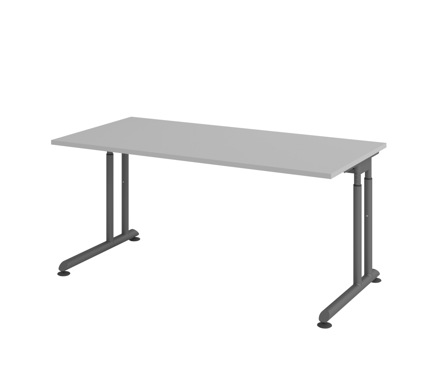 Schreibtisch ZS16 C-Fuß 160x80cm