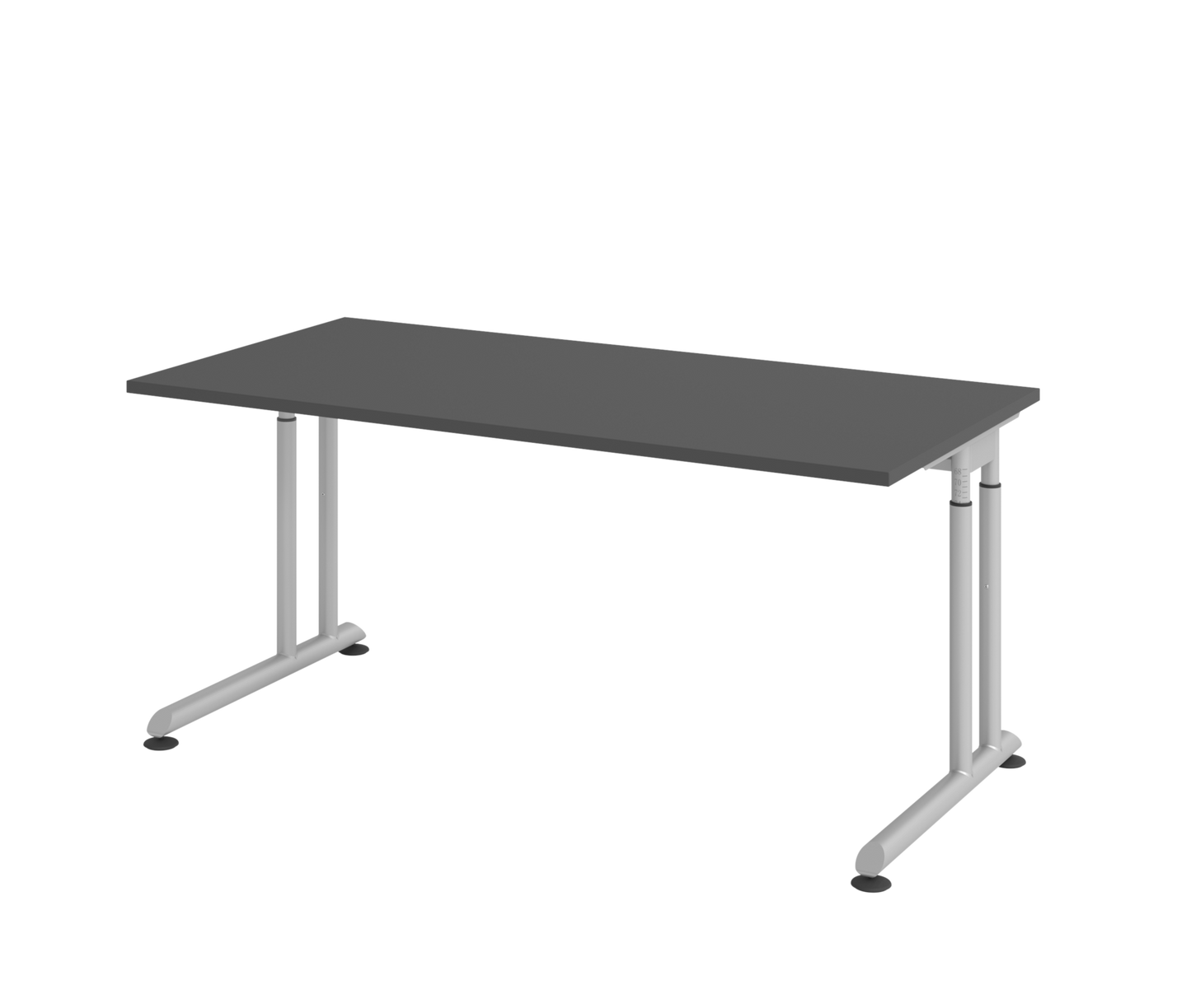 Schreibtisch ZS16 C-Fuß 160x80cm