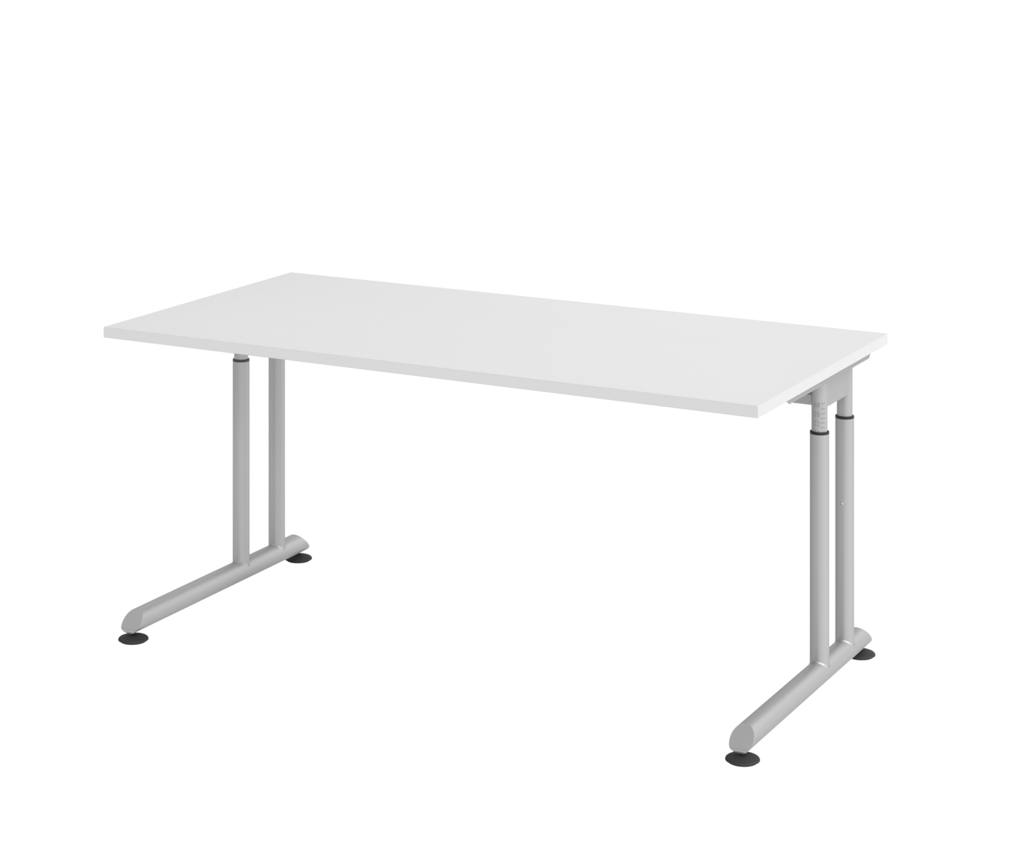 Schreibtisch ZS16 C-Fuß 160x80cm