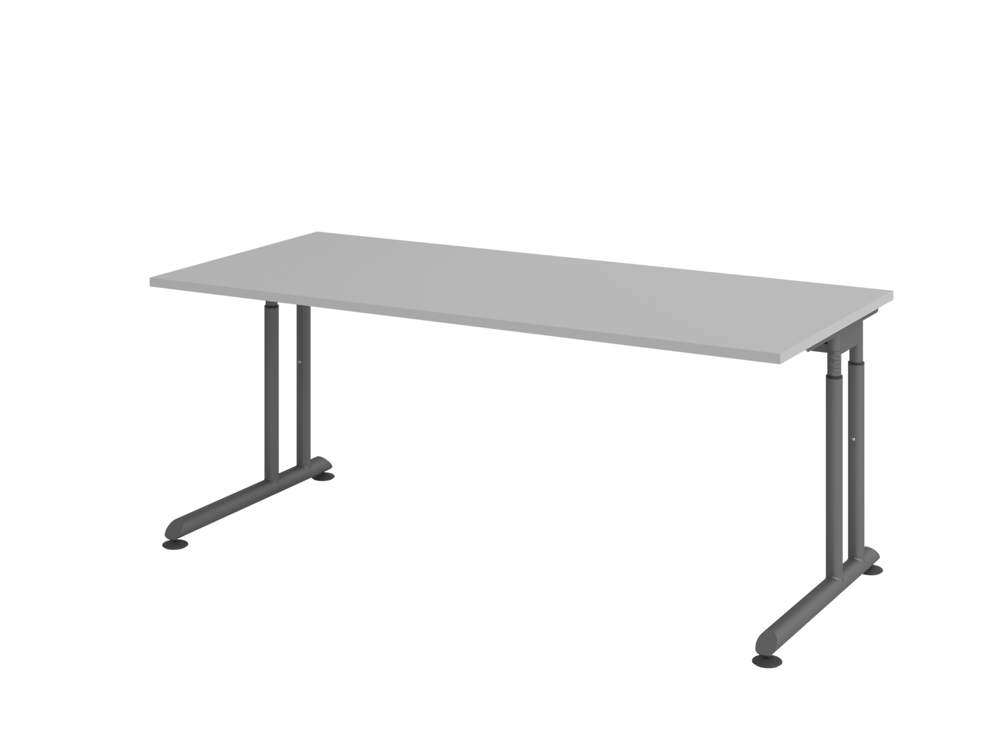 Schreibtisch ZS19 C-Fuß 180x80cm