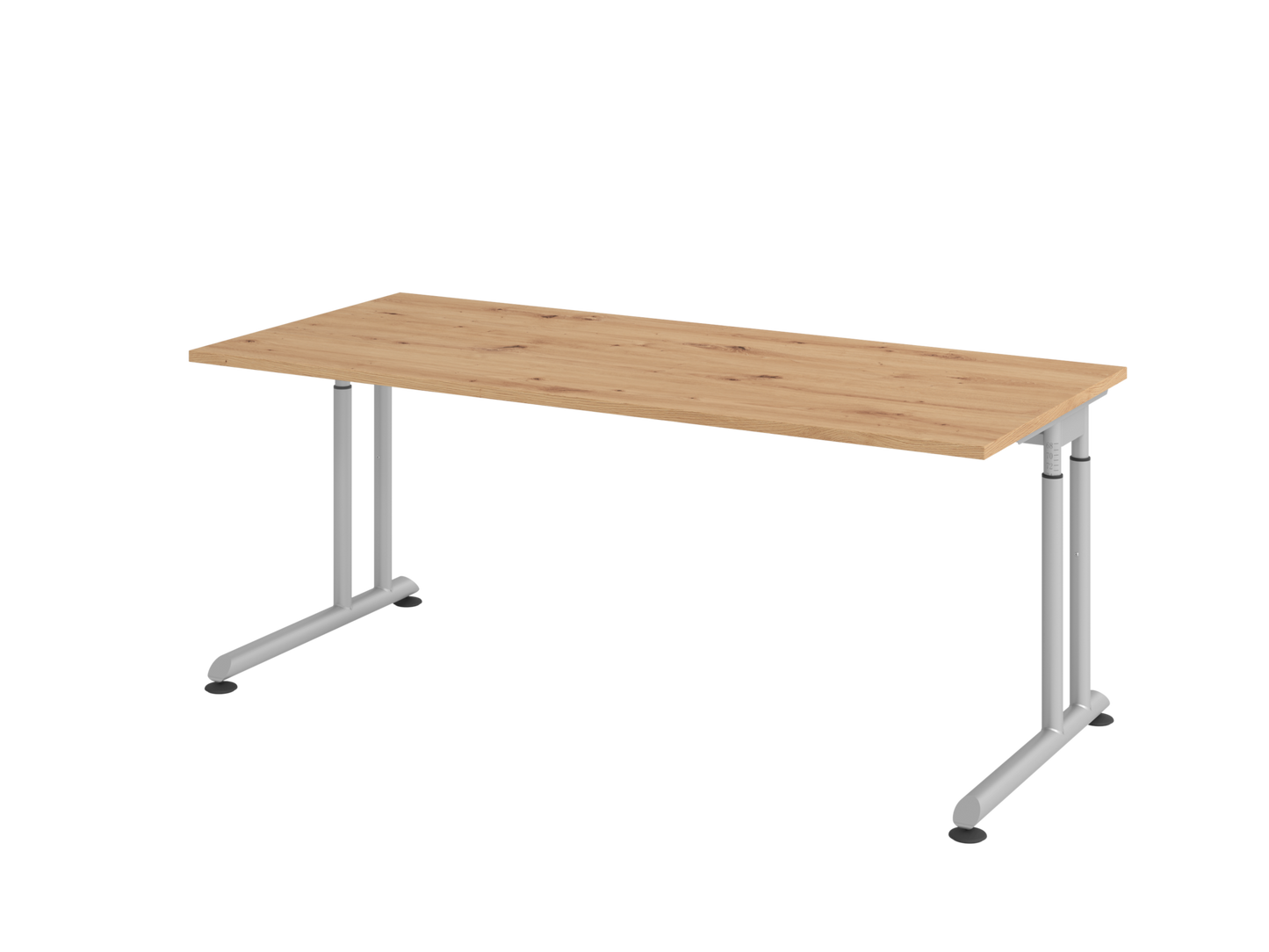 Schreibtisch ZS19 C-Fuß 180x80cm
