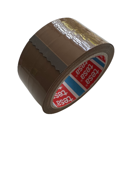 Klebeband tesa 64014 PP-Low Noise 66m x 50mm braun [3 Stück]