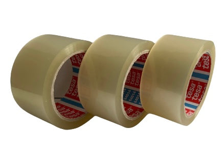 Klebeband tesa 64014 PP-Low Noise 66m x 50mm transparent [3 Stück]